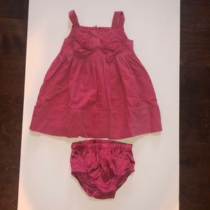 Baby girl corduroy dress